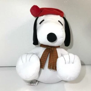 Snoopy Plush Doll Winter Scarf Cap Peanuts New Kawaii Japan - Picture 1 of 3