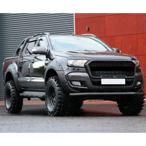 Wide Wheel Arch Fender Flares Kit Accessories For Ford Ranger T7 2016-2018 UK - Picture 1 of 16