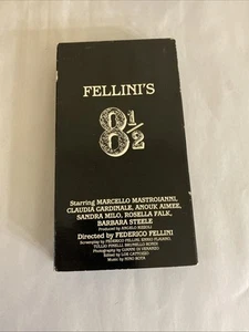 Fellini's 8 1/2, (VHS) Marcello Mastroianni, Claudia Cardinale - Picture 1 of 6