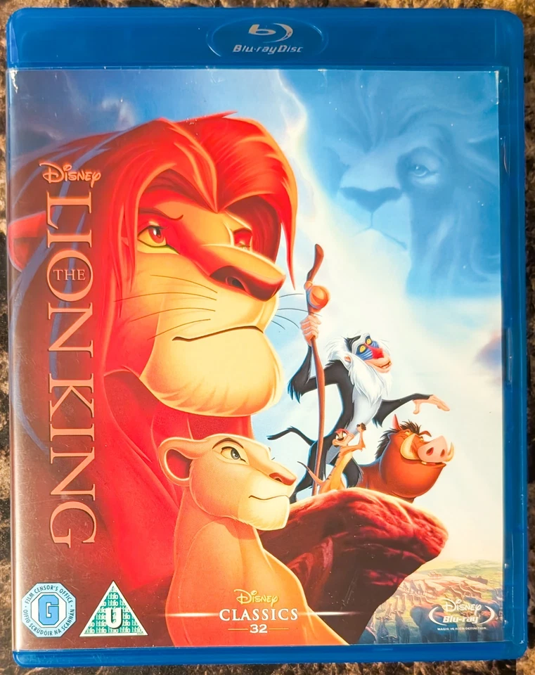 The Lion King (Blu-Ray, 2014, Disney Classics 32) Region Free UK Import - Image 1 of 1