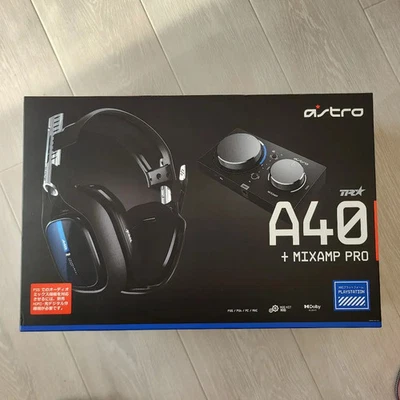 ASTRO Gaming A40 gaming head set + MixAmp Pro TR mix amplifier FS From JAPAN - Image 1 of 4
