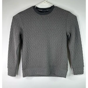 Club Monaco Preppy Crew Neck Long Sleeve Textured Mens Sweater L - Picture 1 of 8