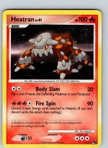 Heatran 1/17 2008 Pop Series 8 Holo Rare - Picture 1 of 3