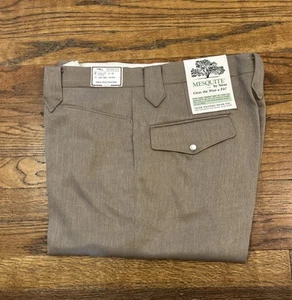 Pantalones de mezquite vintage traje occidental pantalones de vestir stock muerto nuevos de stock para hombre 33 sin dobladillo - Imagen 1 de 11