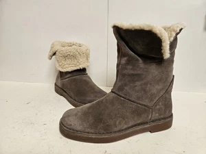 Clarks Boots Drafty Haze Cushion Plus Wool Lined Seude Gum Sole Uk 5.5 D EU 39 - Picture 1 of 19