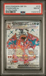 Charizard Ex Ultra Rare Pokemon Obf En-Obsidian Flames 215 NM - Picture 1 of 2