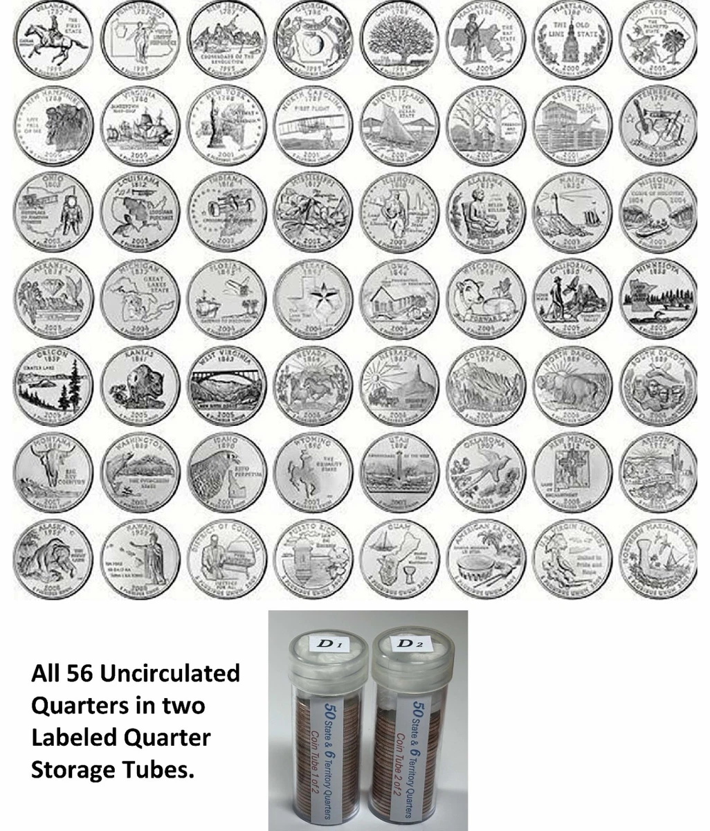 ミュージシャン US 50 STATE 25cent COLLECTION Amazon.com: Complete 50 Uncirculated State (99-08) Quarter