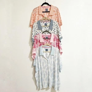 Muk Luks Cloud Strick Blumen Tropisch Pyjama Top Paket Größe 3X - Bild 1 von 15
