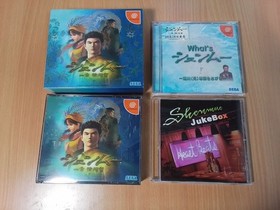 SET/LOT DC x2: Shenmue (Limited) + What's Shenmue (Japan Ver.) SEGA DREAMCAST