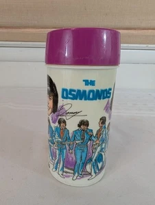 Vintage 1973 The Osmonds scatola pranzo plastica thermos di Aladdin Donny - Foto 1 di 8