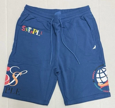 Jeff Staple Pigeon Men’s Sweat Shorts Navy Size 2XL New With Tags - Image 1 of 2