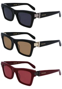 Gafas de sol Ferragamo para mujer ojo de gato - SF2013S - Hechas en Italia - Imagen 1 de 8