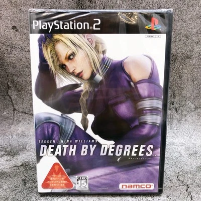 Playstation 2 Tekken Nina Williams Death by Degrees PS2 Namco Game Sealed New - Image 1 of 4