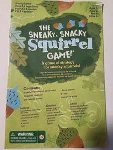 Sneaky Snacky Squirrel Game Replacement Pieces Parts Instructions - Picture 1 of 4