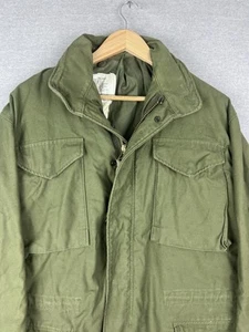 US Militär Mantel Cold Weather Field Small Regular 1979 Blanko - Bild 1 von 6