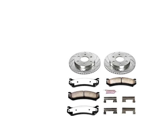 Kit de pastillas de freno delanteras y rotor para Cadillac Escalade ESV 2004 2003-2006 CD736DR Foto 1 de 1