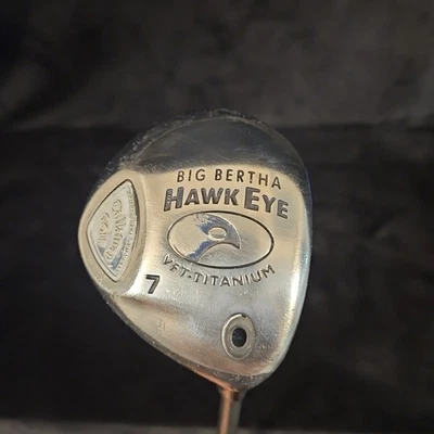 Callaway Big Bertha Hawkeye VFT Titanium 7 Wood 42" Wizard Graphite Shaft  - Image 1 of 4
