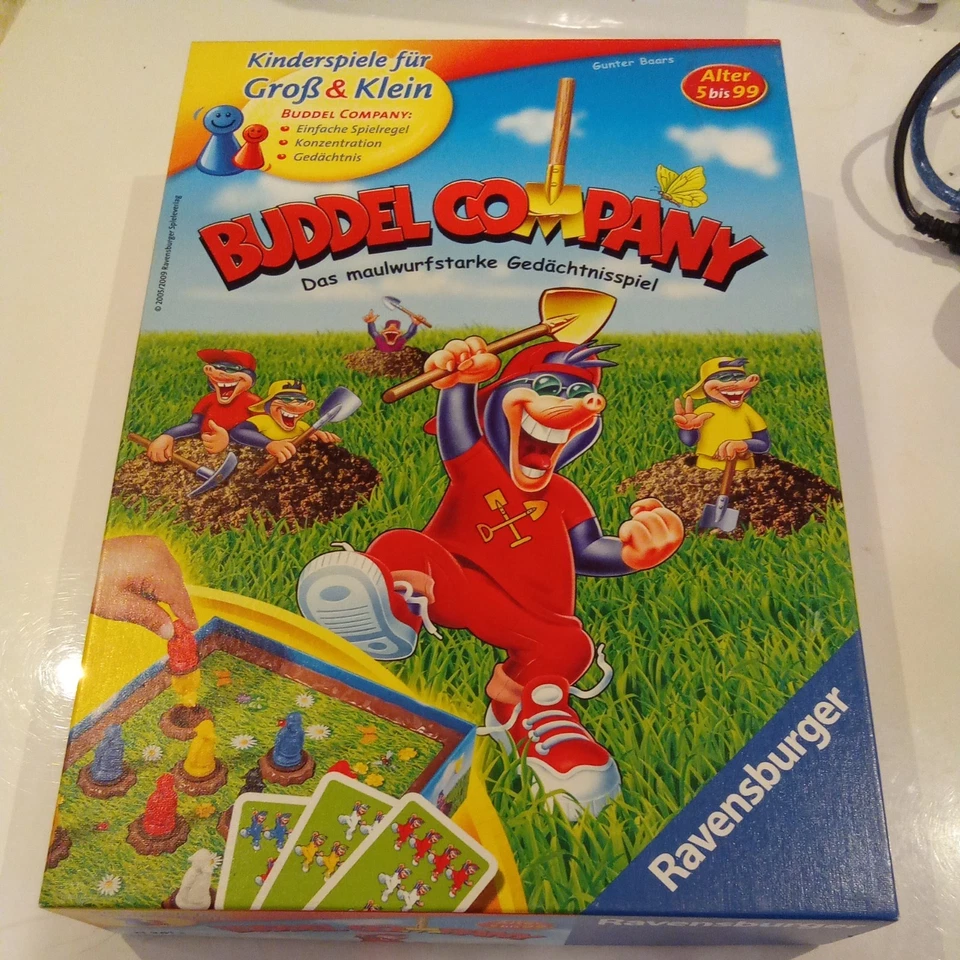 Buddel Company Ravensburger Drunter und Drüber beim spannenden Maulwurf-Raten - Bild 1 von 2