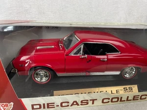 Chevelle SS 396 1967 rojo 1:18 coche diecast GM MotorMax - caja abierta - Imagen 1 de 8
