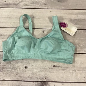 Amoena Mastectomy Bra Womens 40A Aqua Marlena 2167 Wireless Soft Cup NEW - Picture 1 of 11