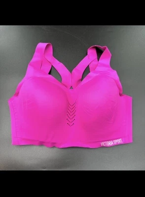 Victoria’s Secret Sport Bra Incredible Lightweight Hot Pink Racerback Size 34DD - Image 1 of 4