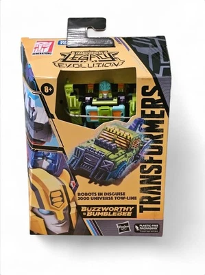 Transformers Buzzworthy Bumblebee Legacy: Evolution 2000 Universe Tow Line BNIB - Image 1 of 4