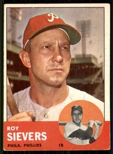 1963 Topps VG+ #283 Roy Sievers Philadelphia Phillies - Foto 1 di 2