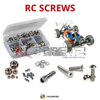 RCScrewZ Stainless Screw Kit tek020 for Tekno NB48 2.0 1/8 Buggy TKR9300 | KIT - Image 1 of 4
