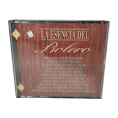 La Esencia Del Bolero - 24 Exitos - Sony 1994 2 CDs Braulio Simone Sandro Danny - Image 1 of 4