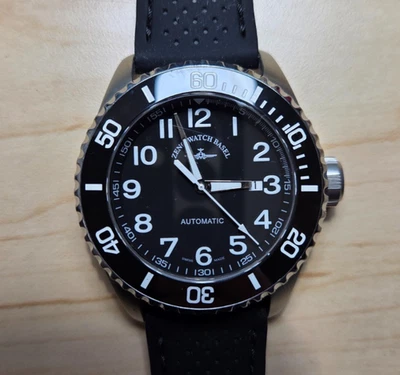 Zeno Watch Basel, Ref 6492-2824-TR-ACC. Swiss Automatic Diver. Mint!  - Image 1 of 4