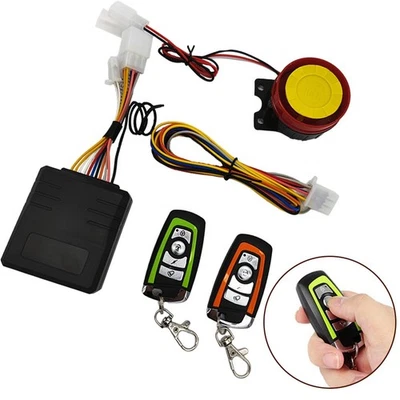 Reliable 12V Motorcycle Remote Control Antitheft Alarm Security System - Image 1 of 4
