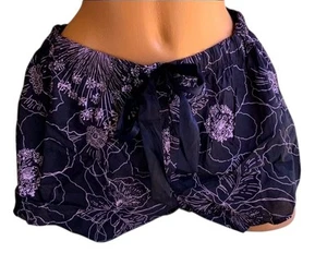 Pantalones Cortos Victoria's Secret XL Algodón Dormir Playa Pijama Parte Inferior Salón Floral  - Imagen 1 de 8