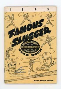 Lou Boudreau Autographed Signed 1945 Famous Slugger Year Book JSA Authentic - Picture 1 of 1
