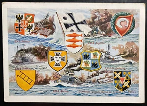 1934 Kiel Germany Picture Postcard Cover Panzer Cruisers At War - Picture 1 of 2