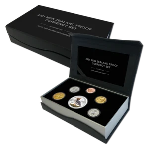 New Zealand -2021- Proof Currency Coin Set- Auckland Island Merganser Duck - Picture 1 of 7