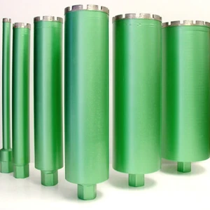 1" - 6" Wet Diamond Core Drill Bits For Concrete With Medium Aggregate - Picture 1 of 6