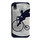 Penny Farthing Bike Silhouette Phone Case Cover Moon Penny-farthing Rider J045