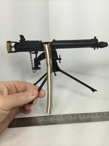 1/6 HASBRO GI JOE VICKERS .303 CAL H2O COOLED MACHINE GUN & TRIPOD WW2 21ST CENT Cover
