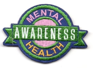 MENTAL HEALTH AWARENESS Iron On Patch Medical - Picture 1 of 1