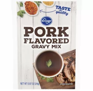 Kroger® Pork Flavored Gravy Mix - 0.87 oz (3 Pack) - Picture 1 of 1