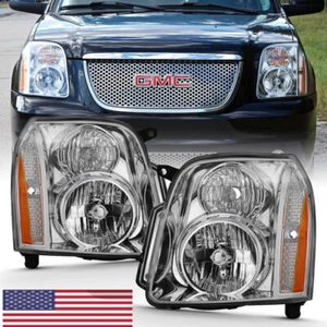 Nuevo para GMC Yukon 2007 2014 Denali XL Denali faros faros lado izquierdo+derecho - Imagen 1 de 13