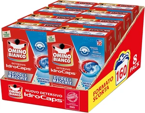 Idrocaps - Detersivo Lavatrice in Capsule Sciogli Macchie, 160 Lavaggi, Efficace - Foto 1 di 12