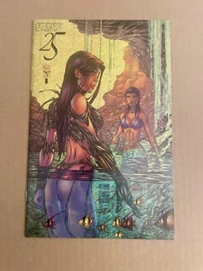 Witchblade #25 Fathom Gold Speckle 1:75 Variante Holofoil Top Cow Michael Turner - Imagen 1 de 2