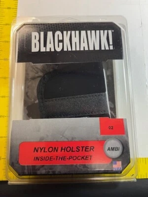 Blackhawk Nylon Holster 02 Inside the Pocket Ambidextrous For Most .380s - Image 1 of 4