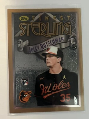 2023 Topps Finest Flashbacks - Finest Sterling Adley Rutschman #16 (RC) - Image 1 of 2