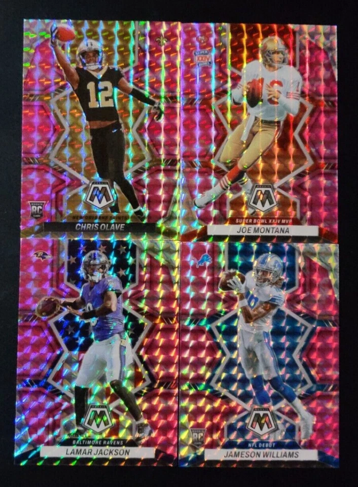 2022 Mosaic Football CAMO PINK PRIZMS 251-400 with Rookies You Pick the Card - Image 1 of 1