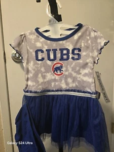 Chicago Cubs 2 Peice Dress Combo - Picture 1 of 3