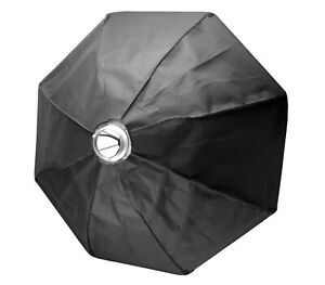 Studio Schirm-Softbox Octagon 120 cm + 2 weißen Diffusoren + Tasche