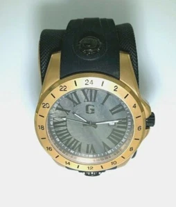 GIANTTO Just G Black/Yellow Gold Ladies Watch MSRP $550 - Picture 1 of 2