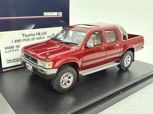 1:43 Hi Story HS092RE Toyota Hilux 4WD Pick Up Truck 1992 resin scale model car - Picture 1 of 15